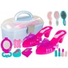 LEAN TOYS Kufrík krásy so šľapkami - ružový LEAN TOYS Kufrík krásy so šľapkami - ružový