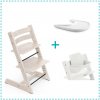 Stokke Tripp Trapp Whitewash + Babyset + Pultík Stokke Tripp Trapp Whitewash + Babyset + Pultík