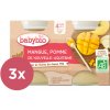 BABYBIOPríkrm jablko mango 3 x 130 g