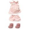 Lovely Pomea - nočný outfit s papučkami pre bábiky Lovely Pomea - nočný outfit s papučkami pre bábiky