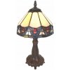 Stolná lampa Clayre & Eef Tiffany TRIANGLE 5LL-6108 Stolná lampa Clayre & Eef Tiffany TRIANGLE 5LL-6108