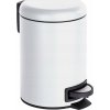 Wenko Nášľapný odpadkový kôš Leman 3 l biely Wenko Nášľapný odpadkový kôš Leman 3 l biely