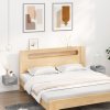 Nástenné nočné stolíky 2 ks sivé sonoma 35x35x20 cm-ForU-817576 Nástenné nočné stolíky 2 ks sivé sonoma 35x35x20 cm-ForU-817576