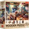 TREFL Drevené puzzle Poklady z pôdy 501 dielikov TREFL Drevené puzzle Poklady z pôdy 501 dielikov