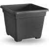 Euro3plast QUADRATO antracit 27x27x21 cm