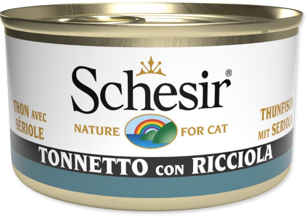 Schesir cat tuniak a yellow tail v želé 85 g