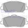 DELPHI Sada brzdových platničiek kotúčovej brzdy LP3385 DELPHI Sada brzdových platničiek kotúčovej brzdy LP3385
