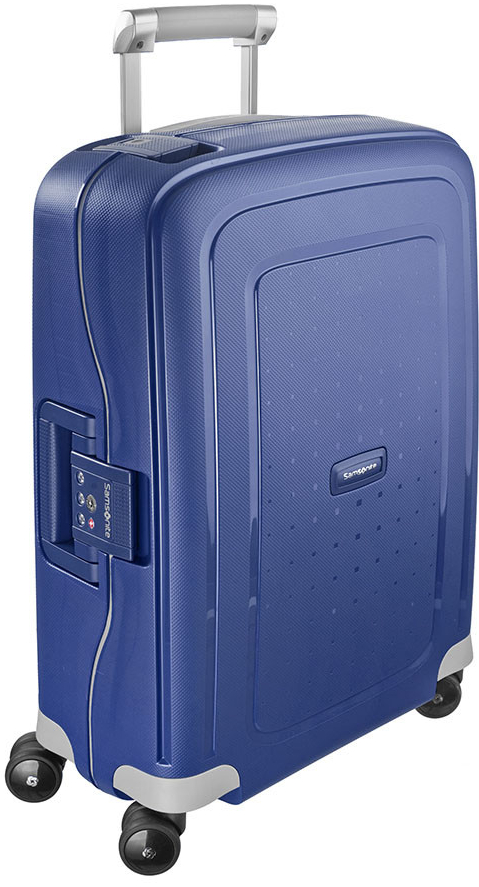 Samsonite Spinner 55/20 Dark Blue S`CURE petrolejová 34 l