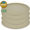 Koziol Jídelní talíře CONNECT, O 25 cm, 4 kusy, KOZIOL