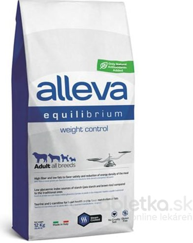 Alleva Equilibrium Weight Controll Adult Mini / Medium 12 kg