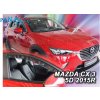 Deflektory - protiprievanové plexi Mazda CX-3 5D od 2015