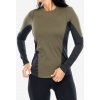 Dámska bežecká mikina Norrona Senja Equaliser Lightweight Long Sleeve - olive night Dámska bežecká mikina Norrona Senja Equaliser Lightweight Long Sleeve - olive night