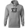 Shut up and squat - Mikina pánska Cape s kapucňou - 2XL ( Tmavosivý melír ) Shut up and squat - Mikina pánska Cape s kapucňou - 2XL ( Tmavosivý melír )