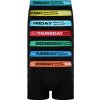 Week pánske boxerky s názvami dní 5068 - 7bal. XXL viacfarebná Week pánske boxerky s názvami dní 5068 - 7bal. XXL viacfarebná