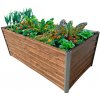 Garden King Vyvýšený záhon Agro Bed 200 x 77 x 100 cm 3D design drevo kov BZV24
