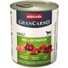 Animonda Gran Carno Adult hovädzie & kačacie srdiečka 800 g Animonda Gran Carno Adult hovädzie & kačacie srdiečka 800 g