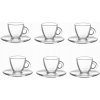 Sada sklenených šálok na espresso, 6 ks, 95 ml, Roma LAV ROMAS1 Sada sklenených šálok na espresso, 6 ks, 95 ml, Roma LAV ROMAS1