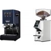 Gaggia Classic E24 BC, blue + Eureka Mignon Specialita Smart, CR white Gaggia Classic E24 BC, blue + Eureka Mignon Specialita Smart, CR white