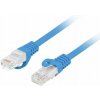 Lanberg Patchcord cat.6 UTP LSZH cu 0,25m modrý, schválený Fluke Lanberg Patchcord cat.6 UTP LSZH cu 0,25m modrý, schválený Fluke