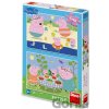 Dino Peppa Pig Na dovolenke 2x48 dielov Dino Peppa Pig Na dovolenke 2x48 dielov