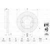 BOSCH Brzdový kotúč 0 986 479 F20 BOSCH Brzdový kotúč 0 986 479 F20