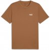 Pánske tričko Puma, ESSENTIALS 2COLOR SMALL NO 1 LOGO TEE hnedá,biela M Pánske tričko Puma, ESSENTIALS 2COLOR SMALL NO 1 LOGO TEE hnedá,biela M