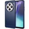 Techsuit Carbon Silicone Kryt pre Xiaomi Redmi 14C / Poco C75 – modrý