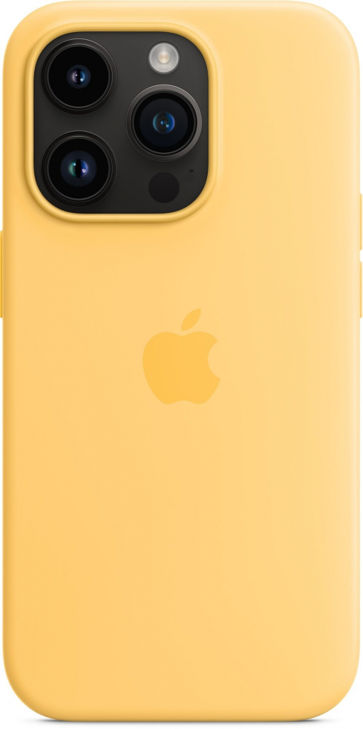 Apple Silicone Case s MagSafe pro iPhone 14 Pro - slunečně žlutý MPTM3ZM/A