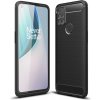 Puzdro OnePlus Nord N10 5G karbonové čierna farba Puzdro OnePlus Nord N10 5G karbonové čierna farba