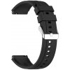 Techsuit - Watchband 18mm (W075) remienok pre Huawei Watch GT 4 (41 mm) / W1 / Honor Watch S1 / Garmin Venu 2S / Vivoactive 4S - čierny Techsuit - Watchband 18mm (W075) remienok pre Huawei Watch GT 4 (41 mm) / W1 / Honor Watch S1 / Garmin Venu 2S / Vivoactive 4S - čierny