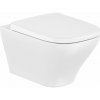 Roca Optica wc misa závesné bez oplachovacieho kruhu s vírivým splachovaním biela lesklá A346V13000 Roca Optica wc misa závesné bez oplachovacieho kruhu s vírivým splachovaním biela lesklá A346V13000