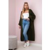 Fashionweek Dámsky Dlhý Kardigán s vreckami K8 Farba: Čierna, Veľkosť: Universal Fashionweek Dámsky Dlhý Kardigán s vreckami K8 Farba: Čierna, Veľkosť: Universal