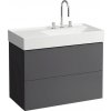 Laufen Kartell Skrinka pod umývadlo 88x45x60 cm, bridlicovo sivá H4076080336421 Laufen Kartell Skrinka pod umývadlo 88x45x60 cm, bridlicovo sivá H4076080336421