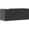Hansgrohe Xevolos E Umývadlová skrinka 137x56x55 cm, 4 zásuvky, matná sivá/tmavý dub 54238730-HG Hansgrohe Xevolos E Umývadlová skrinka 137x56x55 cm, 4 zásuvky, matná sivá/tmavý dub 54238730-HG