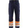 Blåkläder AB 1564 Výstražné kalhoty Farba: Námornická modr/oranžová, Veľkosť: C44 Blåkläder AB 1564 Výstražné kalhoty Farba: Námornická modr/oranžová, Veľkosť: C44