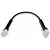 Ubiquiti U-Cable-Patch-RJ45-BK patch, Cat6, 0,1m, černý