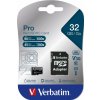 Pamäťová karta Verbatim MicroSDHC 32GB Pro + SD adaptér (47041) Pamäťová karta Verbatim MicroSDHC 32GB Pro + SD adaptér (47041)