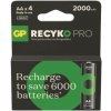 GP ReCyko Pro Professional AA 2000mAh 4ks B26204 GP ReCyko Pro Professional AA 2000mAh 4ks B26204