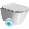 KUBE X závesná WC misa, GeniusFlush, 36x50cm, biela ExtraGlaze KUBE X závesná WC misa, GeniusFlush, 36x50cm, biela ExtraGlaze