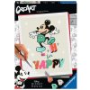 RAVENSBURGER CreArt MICKEY MOUSE H is for Happy 13 x 18 cm