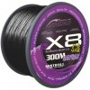 Mistrall Šnúra Shiro Catfish X8 Black 300m 0,80mm Mistrall Šnúra Shiro Catfish X8 Black 300m 0,80mm