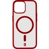 Zadný kryt Cellularline Pop Mag s podporou Magsafe pre Apple iPhone 15, číry/červený Zadný kryt Cellularline Pop Mag s podporou Magsafe pre Apple iPhone 15, číry/červený