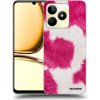 Picasee silikónový čierny obal pre Realme C53 - Pink Moo Picasee silikónový čierny obal pre Realme C53 - Pink Moo