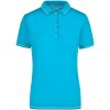 James&Nicholson Dámska polokošeľa JN568 Aqua S James&Nicholson Dámska polokošeľa JN568 Aqua S