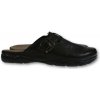 Pánske čierne klinové šľapky JOEL Pánske čierne klinové šľapky JOEL