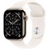 Apple Watch Series 11 Cellular 46 mm Zlatý titán so svetlo červeným športovým remienkom S/M MFD54WF/A Apple Watch Series 11 Cellular 46 mm Zlatý titán so svetlo červeným športovým remienkom S/M MFD54WF/A