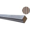 EBS Koncová lišta pre akustický panel Dub tmavý 270 cm EBS Koncová lišta pre akustický panel Dub tmavý 270 cm