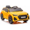 LeanCars Elektrická autíčko Audi RS6 žlté 2x45W BATÉRIA 12V4,5Ah 2023