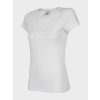 4F H4L22-TSD013 WHITE Dámske tričko US S 4F H4L22-TSD013 WHITE Dámske tričko US S