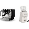 Rocket Espresso Bicocca, black + Ascaso H64, white Rocket Espresso Bicocca, black + Ascaso H64, white